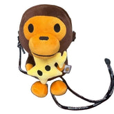 A Bathing Ape Baby Milo Star Plush Doll Crossbody Bag