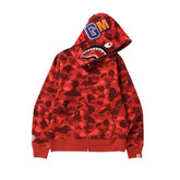 BAPE Shark Camo Full Zip Hoodie
