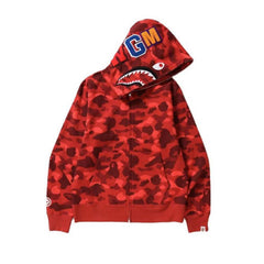 BAPE Shark Camo Full Zip Hoodie