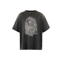 Saint Michael Eternal Fingerprint Vintage Washed Tee