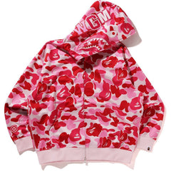 A Bathing Ape Shark Abc Blue Camo Full Zip Hoodie