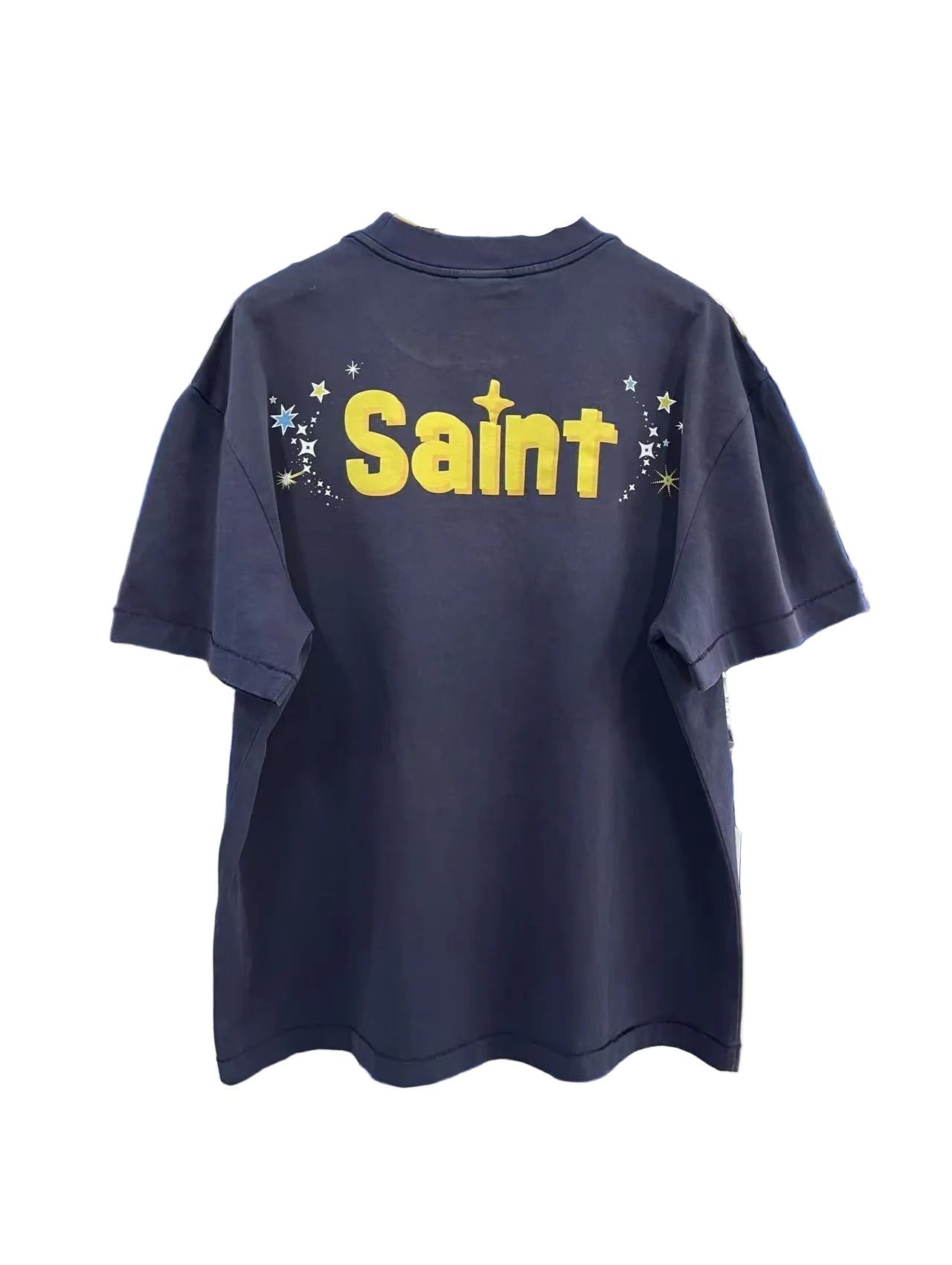 Saint Michael Tinker Bell Vintage Washed Graphic Short Sleeve Tee
