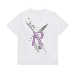 Represent Archangel R‑Logo Front Back Print Washed Oversized T‑Shirt