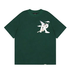 Represent Angel Cloud R‑Logo Chest Print Oversized T‑Shirt