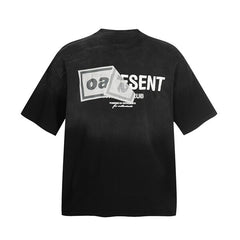 Represent Oasis Patch Logo Vintage Washed Oversized T‑Shirt