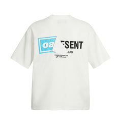 Represent Oasis Patch Logo Vintage Washed Oversized T‑Shirt
