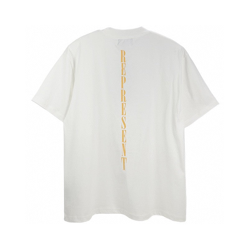 Represent Horizons Angel Snake Graphic Print Oversized T‑Shirt