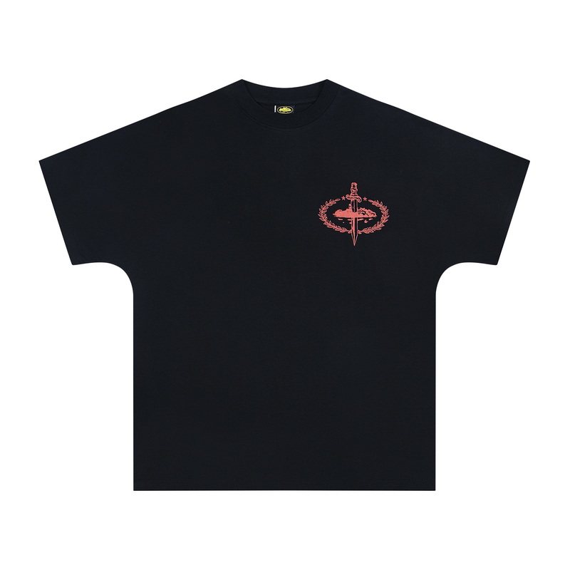 Corteiz X Slaughter Gang 21 Savage Graphic Short Sleeve T‑shirt