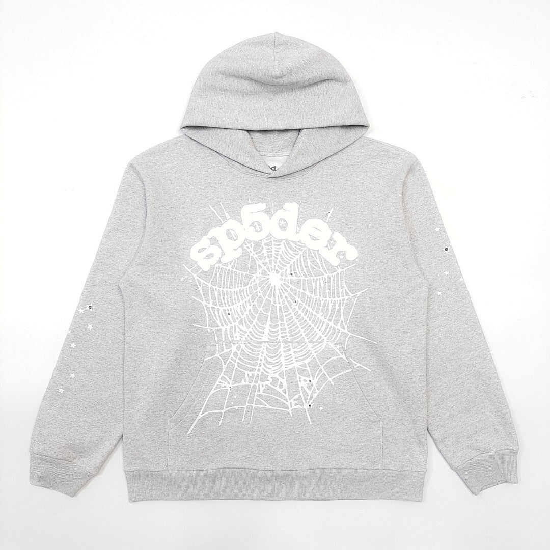 Cross border exclusive 500g Meichao PINK spider web hooded sweatshirt Sp5derhoodies hoodie (20)