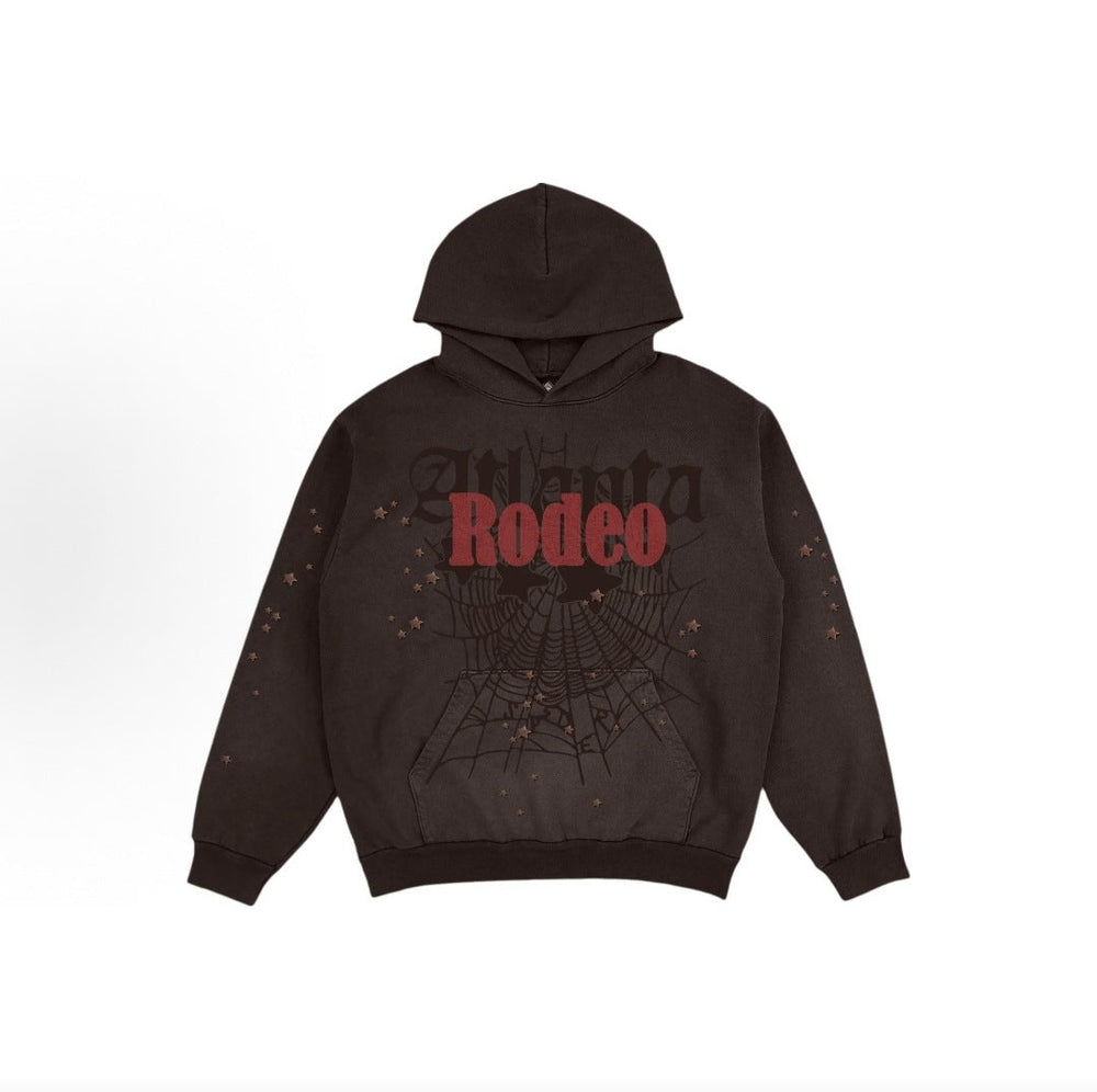 Cross border exclusive 500g Meichao PINK spider web hooded sweatshirt Sp5derhoodies hoodie (33)