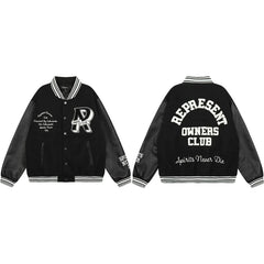 Represent Owners Club Spirits Never Die Varsity Jacket