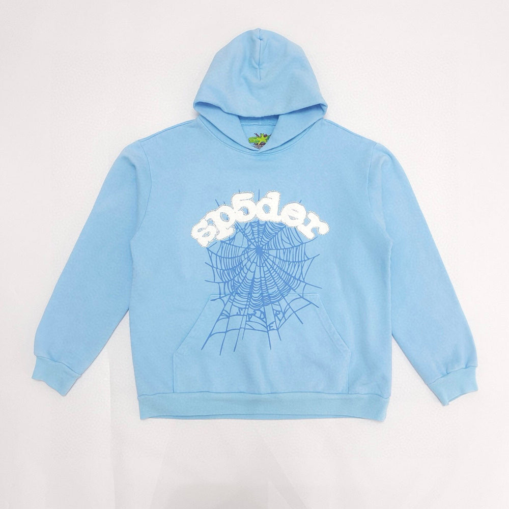 Cross border exclusive 500g Meichao PINK spider web hooded sweatshirt Sp5derhoodies hoodie (33)