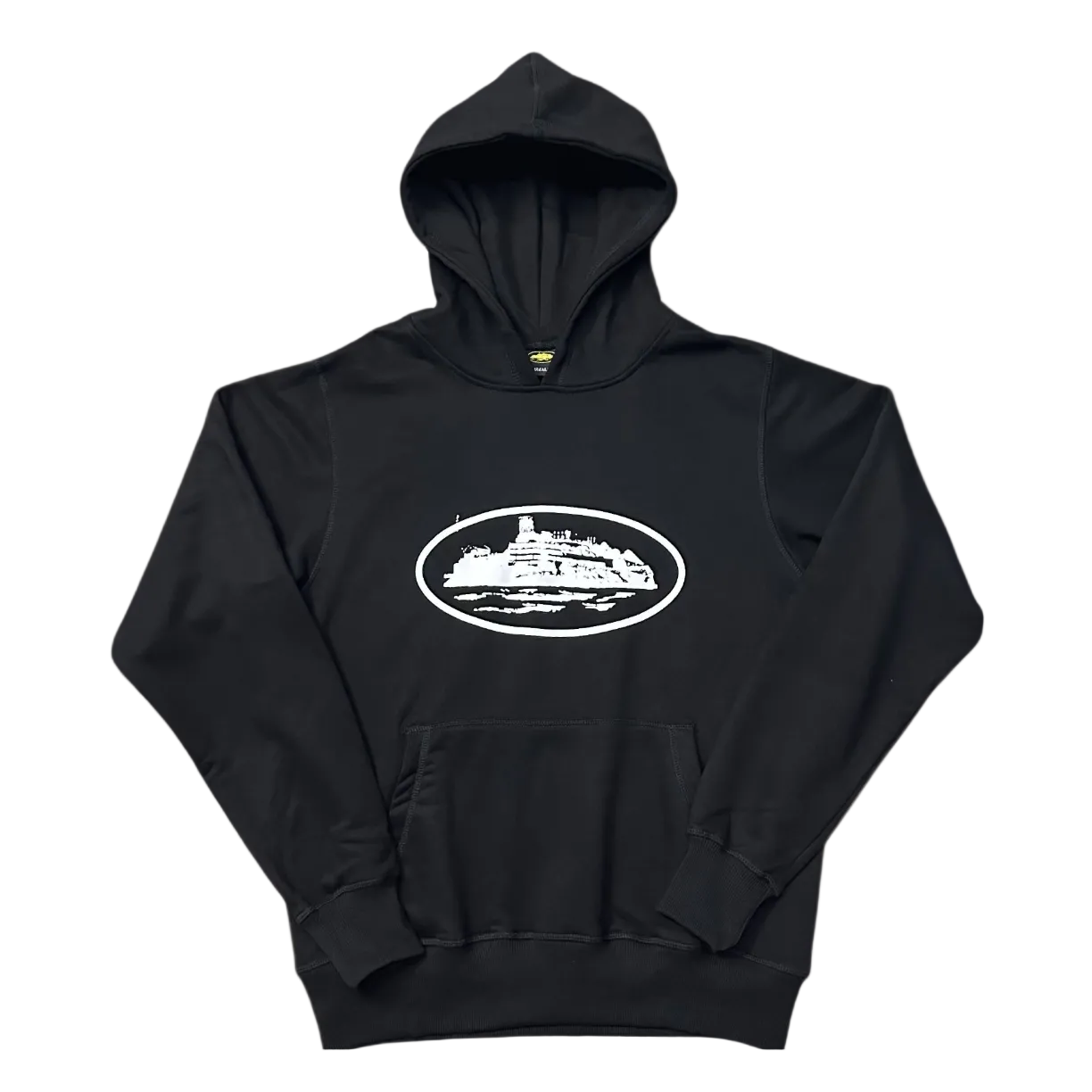 Corteiz X Slaughter Gang 21 Savage Black Graphic Pullover Hoodie