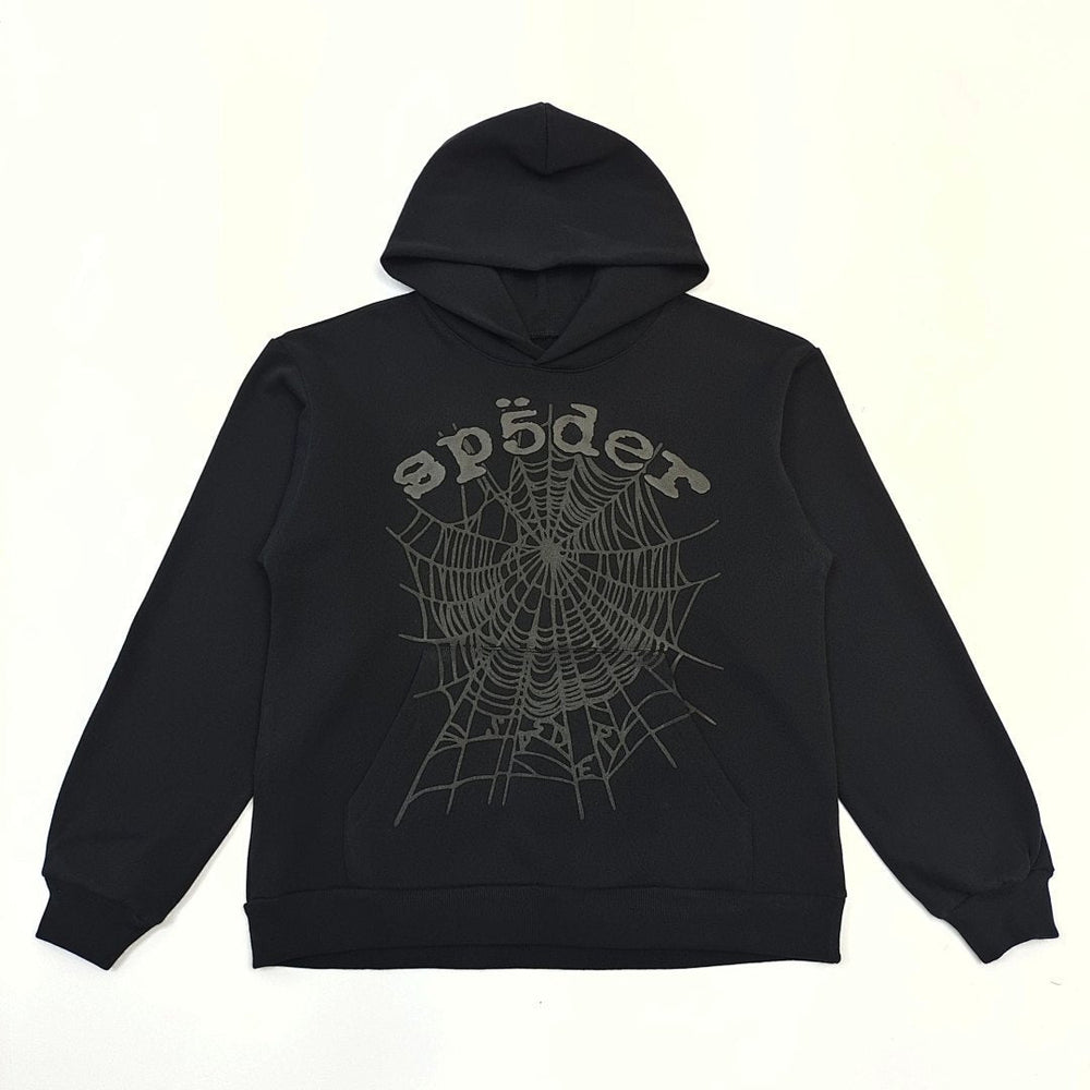 Cross border exclusive 500g Meichao PINK spider web hooded sweatshirt Sp5derhoodies hoodie (33)