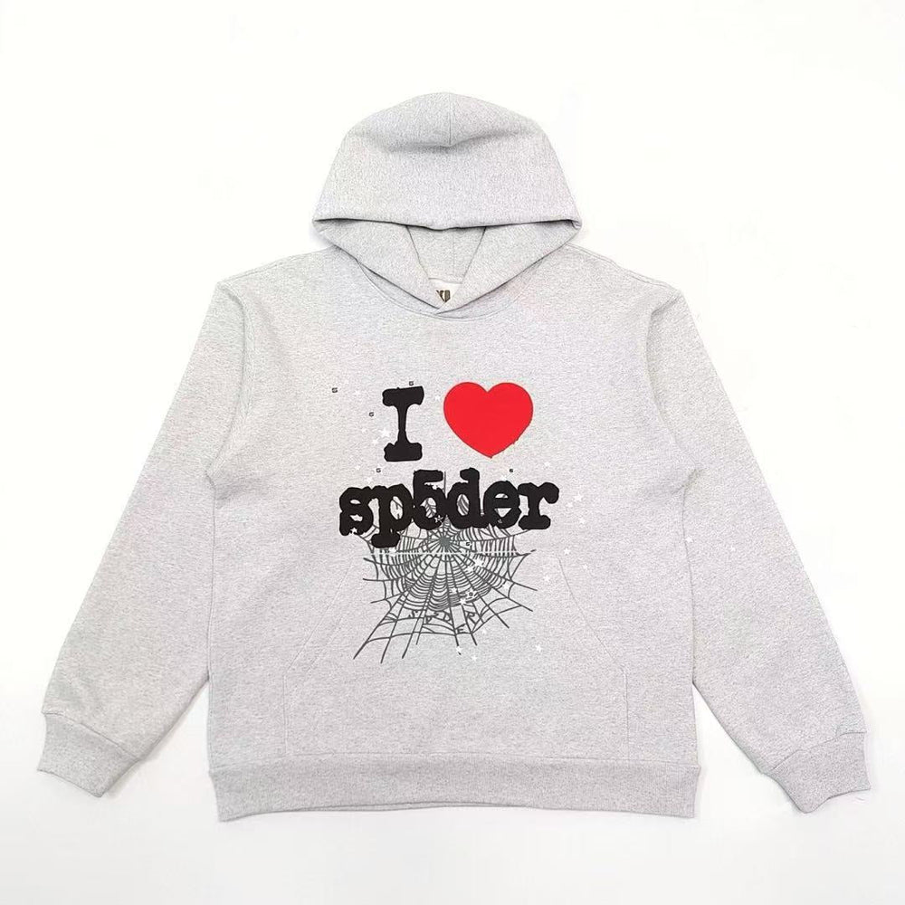 Cross border exclusive 500g Meichao PINK spider web hooded sweatshirt Sp5derhoodies hoodie (33)
