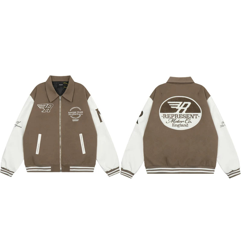 Represent Racing Team Modern Co England Varsity Jacket