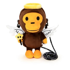 A Bathing Ape Baby Milo Angel Plush Doll Crossbody Bag