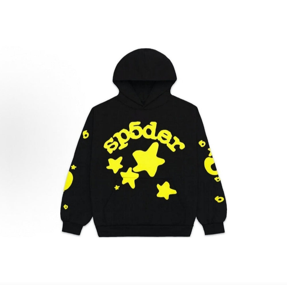 Cross border exclusive 500g Meichao PINK spider web hooded sweatshirt Sp5derhoodies hoodie (33)
