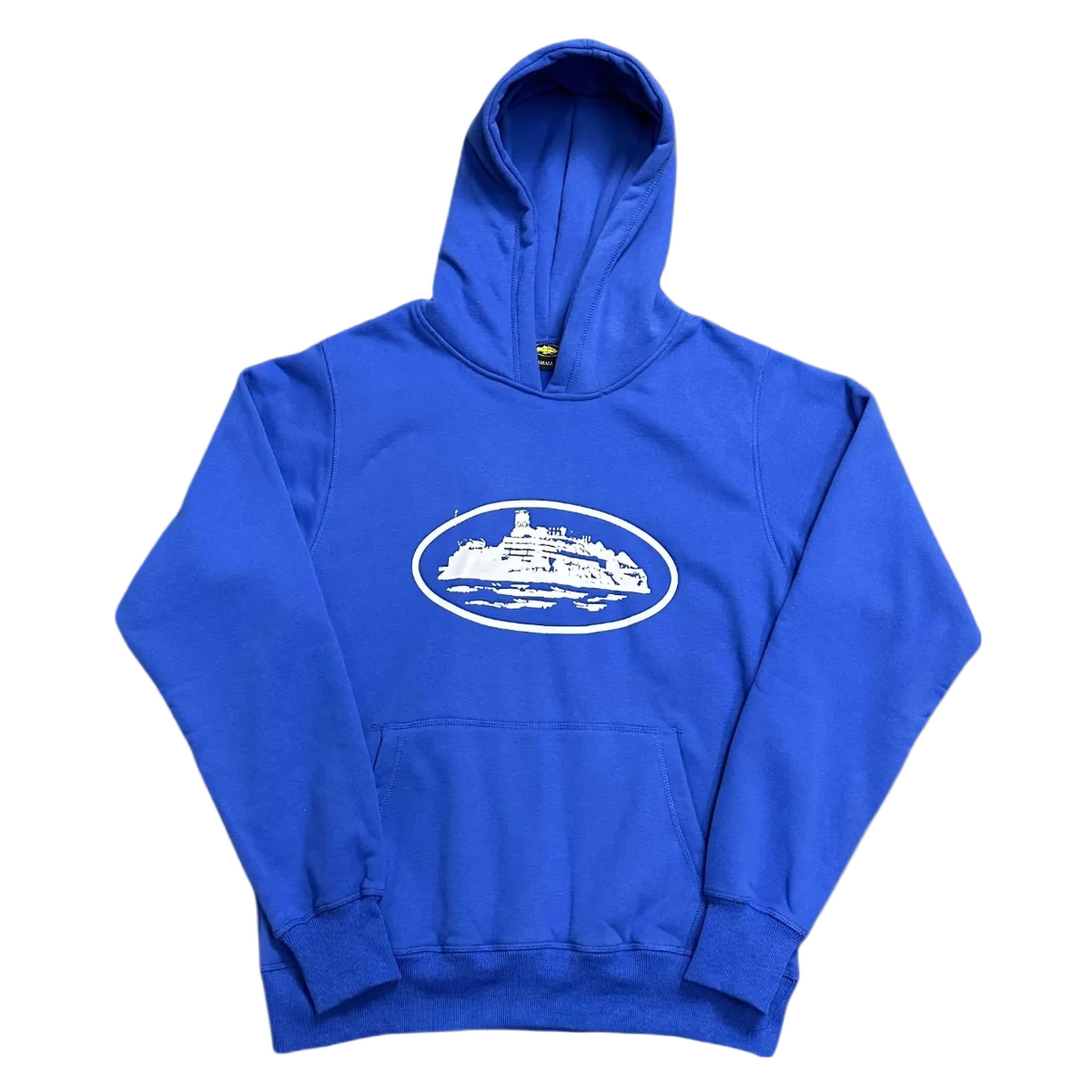 Corteiz X Slaughter Gang 21 Savage Royal Blue Graphic Pullover Hoodie