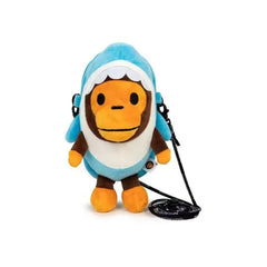 A Bathing Ape Baby Milo Shark Costume Plush Crossbody Bag