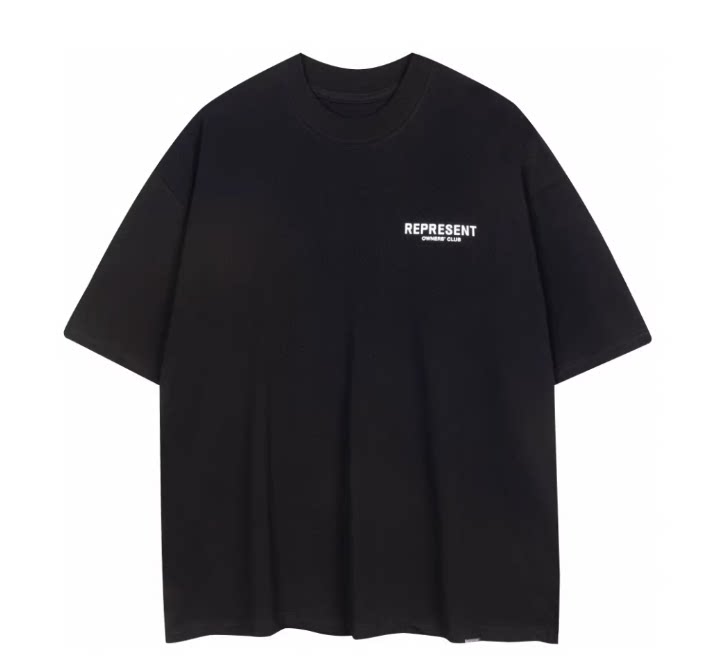 Represent Owners Club Small Chest Logo Oversized T‑Shirt